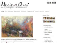 Tablet Screenshot of moniquecarr.com